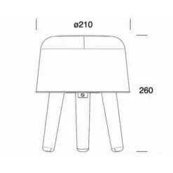 Scherm Voor Milk NA1Tafellamp - &Tradition - Koop Online 7 Scherm Voor Milk NA1Tafellamp - &Tradition - Koop Online -Winkel Voor Modeverlichting 1703 4 1