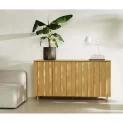 Momento Tafellamp Zwart - Normann Copenhagen - Koop Online -Winkel Voor Modeverlichting 2022 Rib Sideboard Oak Momento Table Lamp White 01 1