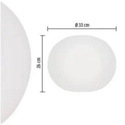 Glo-Ball W Wandlamp - Flos - Koop Online 8 Glo-Ball W Wandlamp - Flos - Koop Online -Winkel Voor Modeverlichting 220 4 1