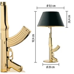 Gun Table Tafellamp Goud - Flos - Koop Online -Winkel Voor Modeverlichting 226 4 1