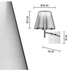 Ktribe W Wandlamp Aluminium Zilver - Flos - Koop Online 11 Ktribe W Wandlamp Aluminium Zilver - Flos - Koop Online -Winkel Voor Modeverlichting 261 4 1