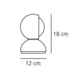 Eclisse Tafellamp Wit - Artemide - Koop Online -Winkel Voor Modeverlichting 2950 3 1