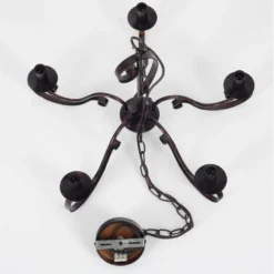 Caleb Kroonluchter Ø60 Rust - Lucande - Koop Online -Winkel Voor Modeverlichting 42510965098306