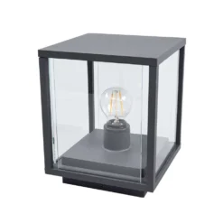 Annalea Buiten Tuinlamp H20 Dark Grey/Clear - Lucande - Koop Online