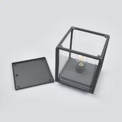 Annalea Buiten Tuinlamp H20 Dark Grey/Clear - Lucande - Koop Online -Winkel Voor Modeverlichting 42510965286025