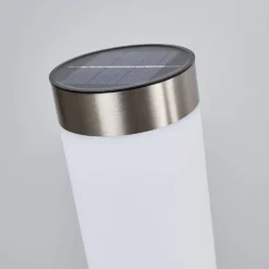 Aleeza Solar Cell Lamp Steel/White - Lindby - Koop Online 12 Aleeza Solar Cell Lamp Steel/White - Lindby - Koop Online -Winkel Voor Modeverlichting 42510965422335