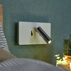 Elske Wandlamp White/Chrome - Lucande - Koop Online -Winkel Voor Modeverlichting 42510965481053