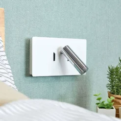 Elske Wandlamp White/Chrome - Lucande - Koop Online -Winkel Voor Modeverlichting 42510965481054