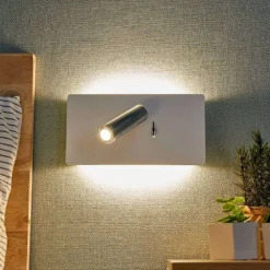 Elske Wandlamp White/Chrome - Lucande - Koop Online -Winkel Voor Modeverlichting 42510965481055