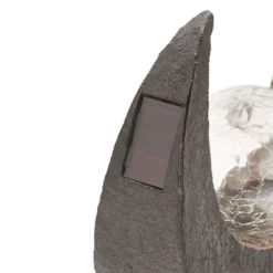 Adem Solar Cell Lamp Brown/Clear - Lindby - Koop Online -Winkel Voor Modeverlichting 42510965568347