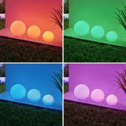 Lago Solar Cell Lamp 3 Pcs. RGB White - Lindby - Koop Online -Winkel Voor Modeverlichting 42510965674346