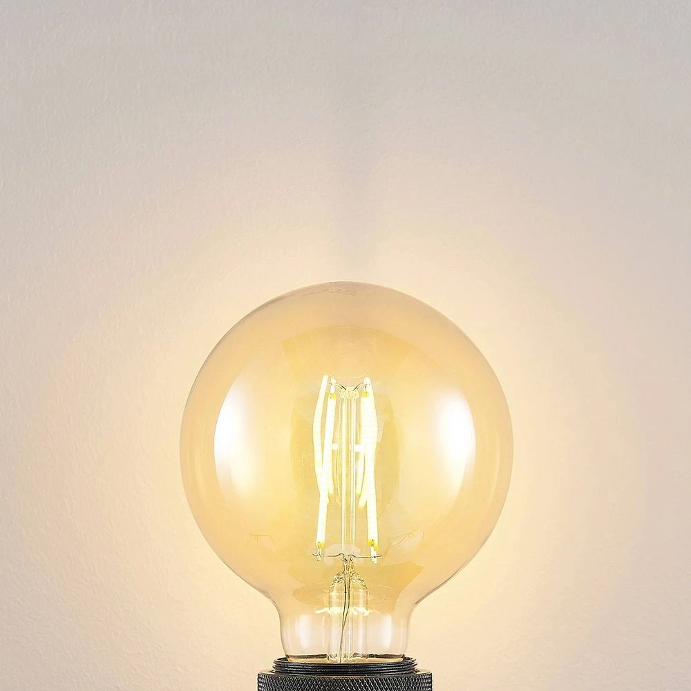 Lichtbron LED 6,5W (650lm) 2500K Amber G95 3-Step-Dim E27 - Arcchio - Koop Online 6 Lichtbron LED 6,5W (650lm) 2500K Amber G95 3-Step-Dim E27 - Arcchio - Koop Online - Afbeelding 4