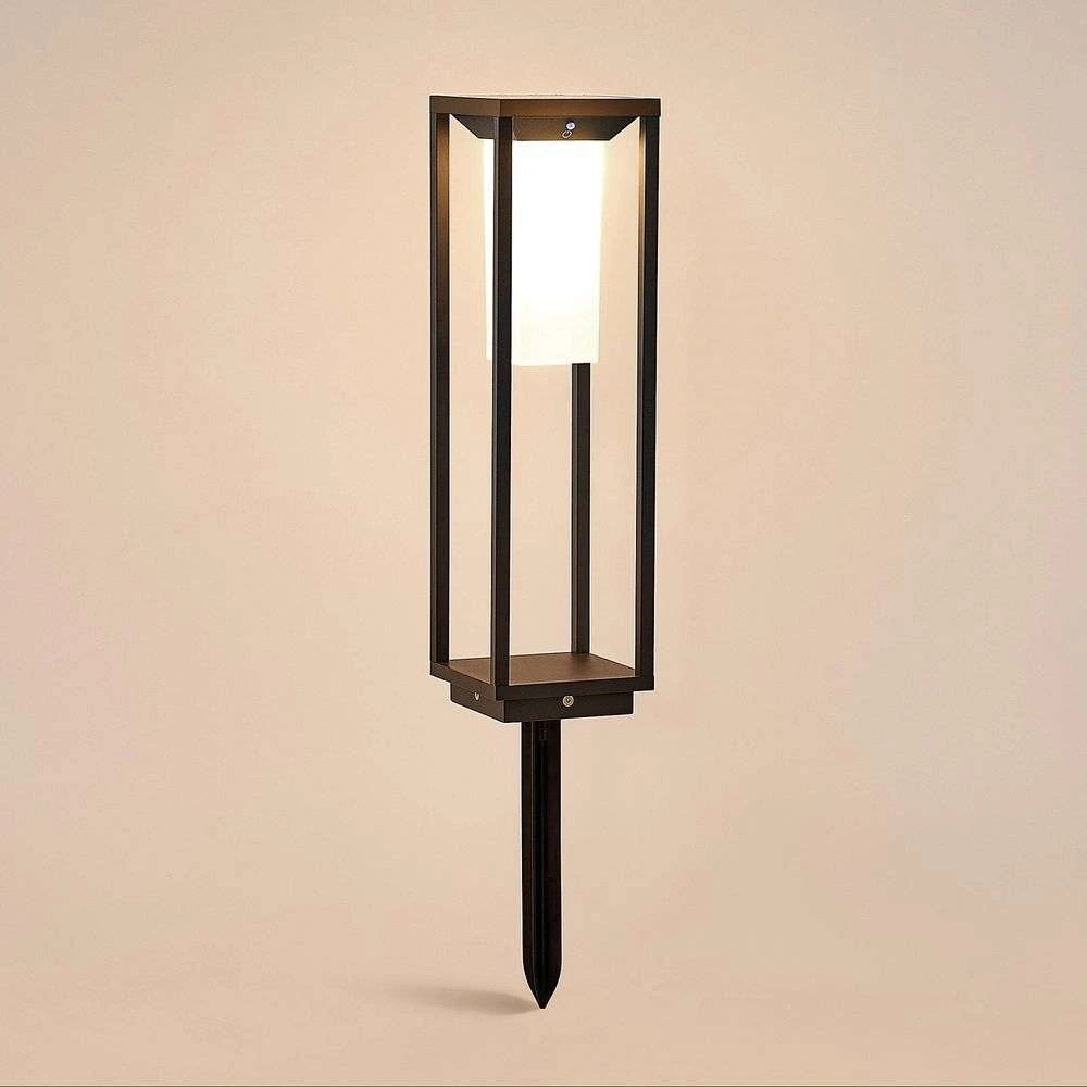 Eliel Solar Cell Lamp IP54 Graphite - Lucande - Koop Online 7 Eliel Solar Cell Lamp IP54 Graphite - Lucande - Koop Online - Afbeelding 5