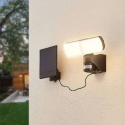 Lissano Solar Cell Wandlamp W/Sensor Black - Arcchio - Koop Online -Winkel Voor Modeverlichting 42510965961993