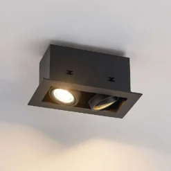 Taneja 2 Ingebouwd Spot Black - Arcchio - Koop Online -Winkel Voor Modeverlichting 42519117081345