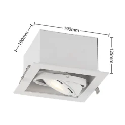 Yasna Ingebouwd Spot White - Arcchio - Koop Online -Winkel Voor Modeverlichting 42519117085164