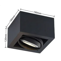 Ilina Bevestigingsspot Black - Arcchio - Koop Online -Winkel Voor Modeverlichting 42519117092304