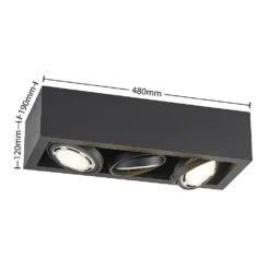 Ilina 3 Bevestigingsspot Black - Arcchio - Koop Online 10 Ilina 3 Bevestigingsspot Black - Arcchio - Koop Online -Winkel Voor Modeverlichting 42519117092784