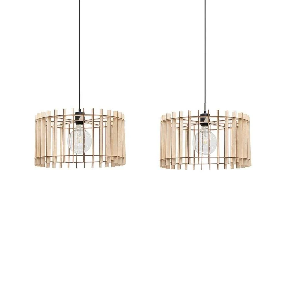 Mors 2 Hanglamp Black/Wood - Envostar - Koop Online 3 Mors 2 Hanglamp Black/Wood - Envostar - Koop Online