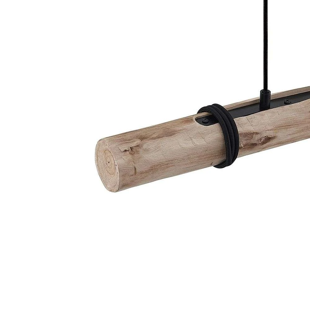 Ferris 3 Hanglamp Wood/Black - Lindby - Koop Online 7 Ferris 3 Hanglamp Wood/Black - Lindby - Koop Online - Afbeelding 5