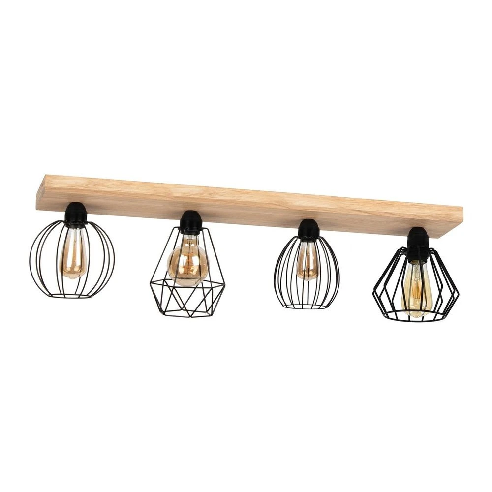 Various 4 Plafondlamp Pine Wood - Envostar - Koop Online 3 Various 4 Plafondlamp Pine Wood - Envostar - Koop Online