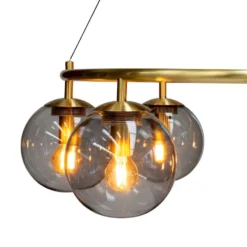 Como 6 Hanglamp Brass/Opal - DybergLarsen - Koop Online -Winkel Voor Modeverlichting 57047090814493