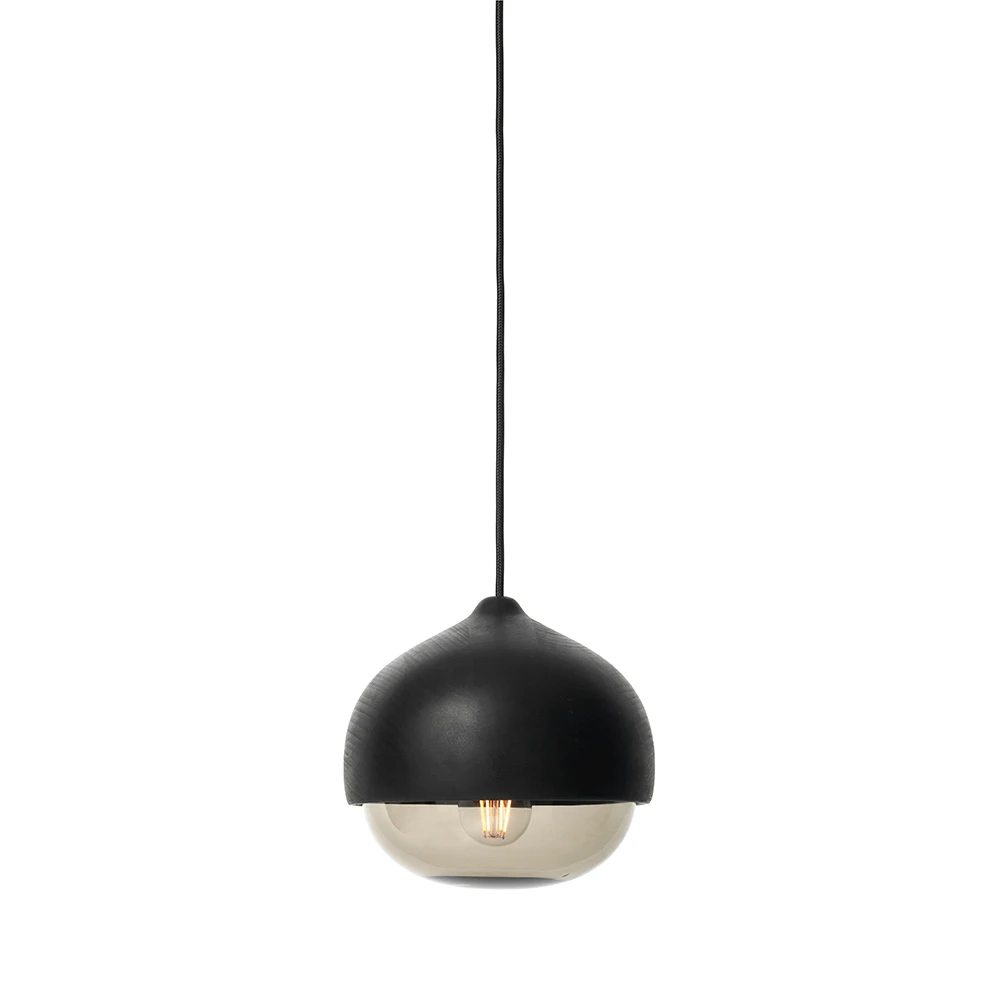 Terho Hanglamp Medium Black/Smoked Transparent Glass - Mater - Koop Online 3 Terho Hanglamp Medium Black/Smoked Transparent Glass - Mater - Koop Online