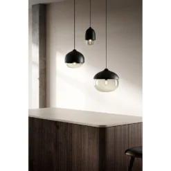Terho Hanglamp Medium Black/Smoked Transparent Glass - Mater - Koop Online 6 Terho Hanglamp Medium Black/Smoked Transparent Glass - Mater - Koop Online -Winkel Voor Modeverlichting 5704794023126terho medium black2