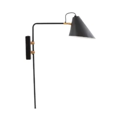 Club Wandlamp 22cm Zwart - House Doctor - Koop Online