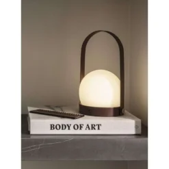 Carrie LED Tafellamp Bronzed Brass - Menu - Koop Online -Winkel Voor Modeverlichting 5709262049813carrie led bord bronzed brass menu5