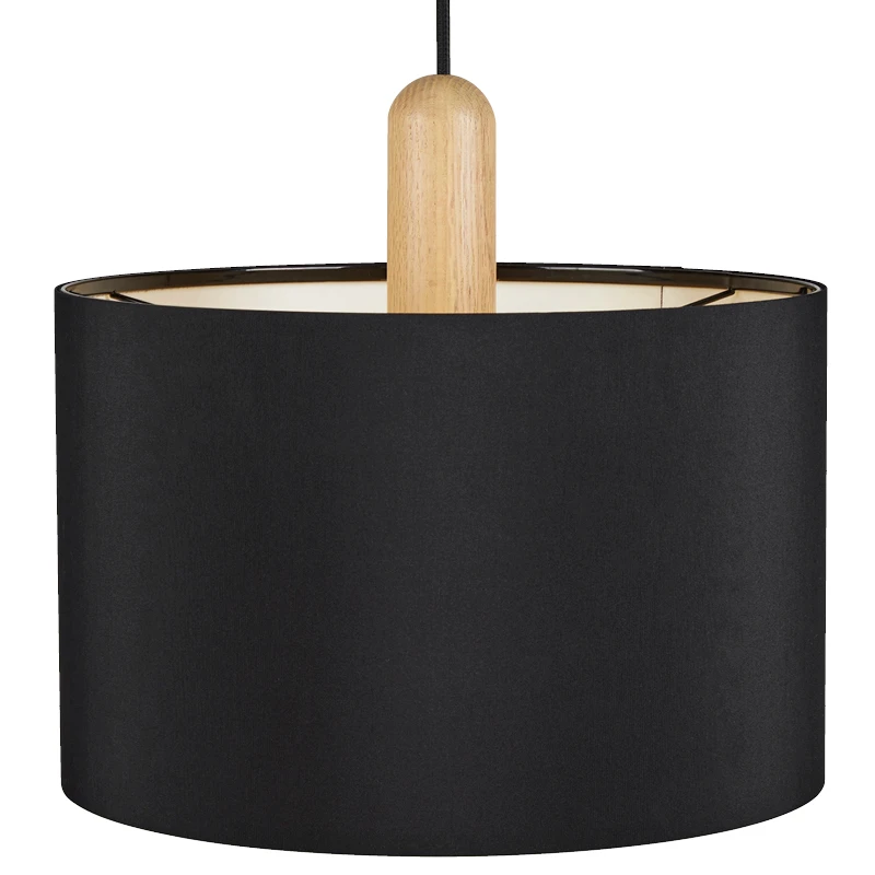 Paso Wood 35 P1 Hanglamp Eiken/Zwart Met Zwart Kabel - Darø - Koop Online 4 Paso Wood 35 P1 Hanglamp Eiken/Zwart Met Zwart Kabel - Darø - Koop Online - Afbeelding 2