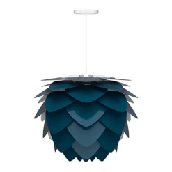 Aluvia Lampenkap Petrol Blue - Umage - Koop Online -Winkel Voor Modeverlichting 571030202133120aluvia20skc3a6rm20petrol20blue20 20umage 6