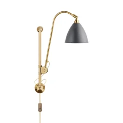 Bestlite Bl5 Wandlamp Ø16 Geelkoper/Gray - GUBI - Koop Online