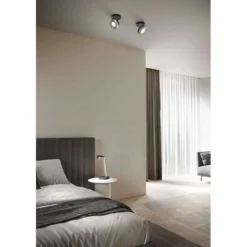 Blade T1 Slim Taffellamp Matt Black/Satin Silver - Light-Point - Koop Online -Winkel Voor Modeverlichting 5711389001292 5
