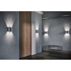 Zero W2 Wandlamp Titanium - Light-Point - Koop Online -Winkel Voor Modeverlichting 5711389707231zero w2 titanium5