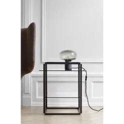 Karl-Johan Tafellamp Black Marquina/Smoked Glas - New Works - Koop Online 7 Karl-Johan Tafellamp Black Marquina/Smoked Glas - New Works - Koop Online -Winkel Voor Modeverlichting 571282620311820karl johan20bordlampe20black20marquinasmoked20glass20 20new20works 3