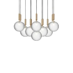 Miira 13 Lichtkroon Rock Gray/Optic Clear - Nuura - Koop Online