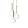 Miira 3 Kroonluchter Brass/Opal White - Nuura - Koop Online 1 Miira 3 Kroonluchter Brass/Opal White - Nuura - Koop Online -Winkel Voor Modeverlichting 5713839002309miira 3 lysekrone opal white brass nuura1