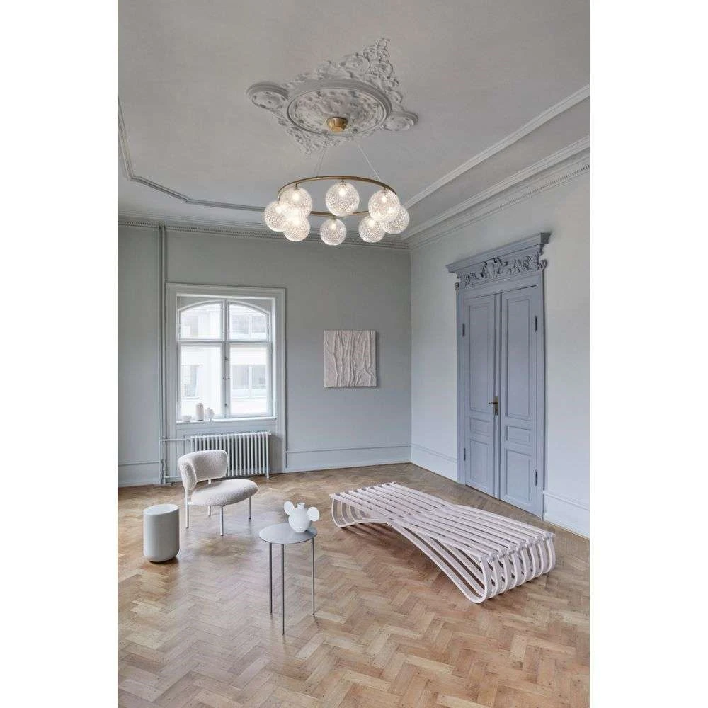 Miira 8 Circular Kroonluchter Brass/Optic - Nuura - Koop Online 5 Miira 8 Circular Kroonluchter Brass/Optic - Nuura - Koop Online - Afbeelding 3