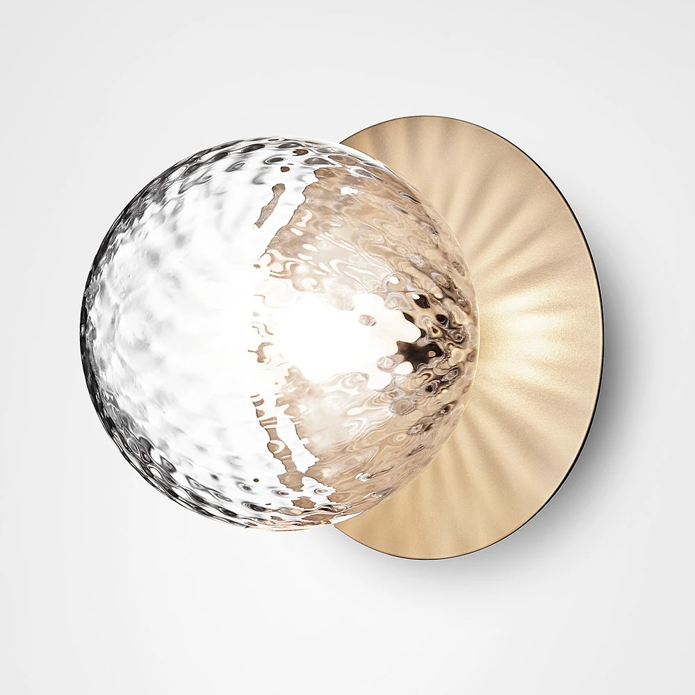 Liila 1 Wandlamp/Plafondlamp Nordic Gold/Optic Clear - Nuura - Koop Online 6 Liila 1 Wandlamp/Plafondlamp Nordic Gold/Optic Clear - Nuura - Koop Online - Afbeelding 4
