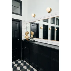 Liila 1 Wandlamp/Plafondlamp Nordic Gold/Opal White - Nuura - Koop Online -Winkel Voor Modeverlichting 5713839044835 liila 1 vc3a6glampeloftlampe nordic goldopal white nuura 5