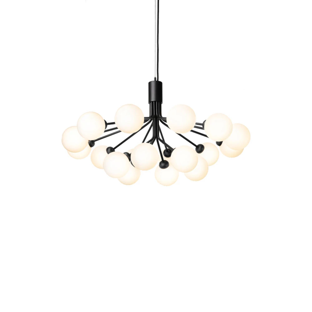 Apiales 18 Lichtkroon Satin Black/Opal White - Nuura - Koop Online 4 Apiales 18 Lichtkroon Satin Black/Opal White - Nuura - Koop Online - Afbeelding 2