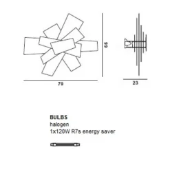 Big Bang Wandlamp/Plafondlamp Wit - Foscarini - Koop Online -Winkel Voor Modeverlichting 581 3 1