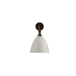 Bl7 Wandlamp Ø16 Zwart Geelkoper/Klassisk Wit - GUBI - Koop Online