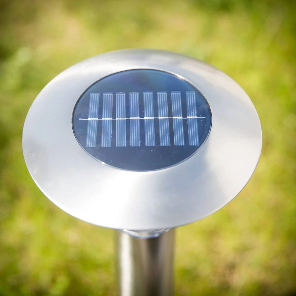 Jolin Solar Cell Lamp Steel - Lindby - Koop Online 5 Jolin Solar Cell Lamp Steel - Lindby - Koop Online - Afbeelding 3