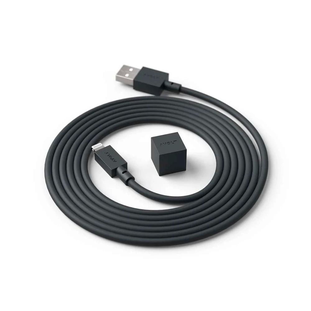 Cable 1 USB A 1,8m Stockholm Black - Avolt - Koop Online 2 Cable 1 USB A 1,8m Stockholm Black - Avolt - Koop Online
