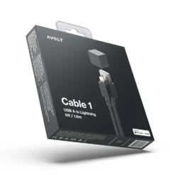 Cable 1 USB A 1,8m Stockholm Black - Avolt - Koop Online 10 Cable 1 USB A 1,8m Stockholm Black - Avolt - Koop Online -Winkel Voor Modeverlichting 7350103840281black cable5