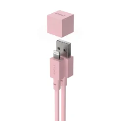 Cable 1 USB A 1,8m Old Pink - Avolt - Koop Online -Winkel Voor Modeverlichting 7350103840304pink cable3