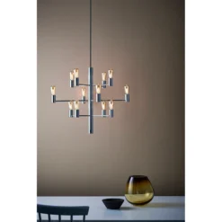 Manola 12 Kroonluchter Chrome - Herstal - Koop Online -Winkel Voor Modeverlichting 739153406613020manola20lysekrone201220krom20dc3a6mpbar20led20 20belid20 3