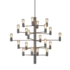 Manola 20 Kroonluchter Graphite - Herstal - Koop Online 2 Manola 20 Kroonluchter Graphite - Herstal - Koop Online -Winkel Voor Modeverlichting 7391534066208 Manola 20 grafit
